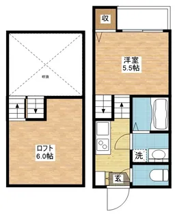 modern palazzo住吉EMAI【1階】の間取り