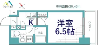 グリフィン新横浜・弐番館【2階】の間取り