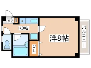 テラスTAMURA【2階】の間取り