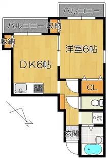 メゾン・モンテII【2階】の間取り