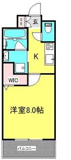 GIOIA住道【1階】の間取り