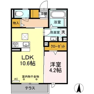 Win s Garden A【1階】の間取り