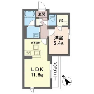 ソノルム【1階】の間取り
