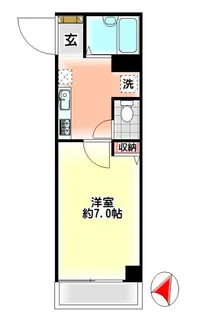 さがみのハイツ【3階】の間取り