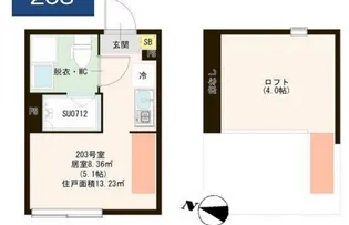 ハーモニーテラス西小岩VII【1階】の間取り
