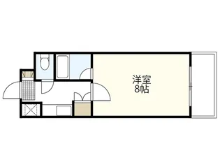 コーポワタナベ【2階】の間取り