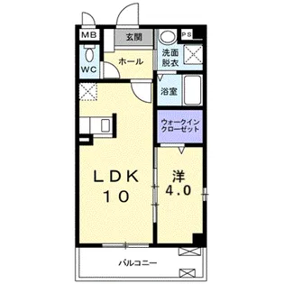 エンジェルコート【2階】の間取り