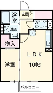 セジュールだいわ【2階】の間取り