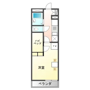 グラシアス【1階】の間取り