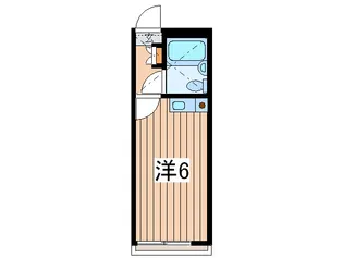 スカイピア三ツ境【1階】の間取り