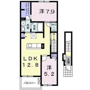 カレント・KII【2階】の間取り