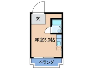 ハイツヒライ【2階】の間取り