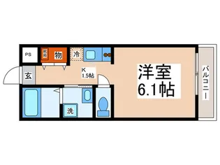 ガレットハウス【2階】の間取り