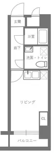 ザ・レジデンス横浜サウス【8階】の間取り