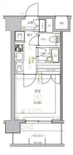 MAXIV関内(マキシヴ関内)【9階】の間取り