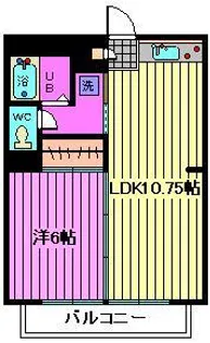 フクジュハイツ【3階】の間取り
