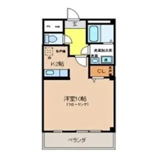 アドヴァンス【2階】の間取り