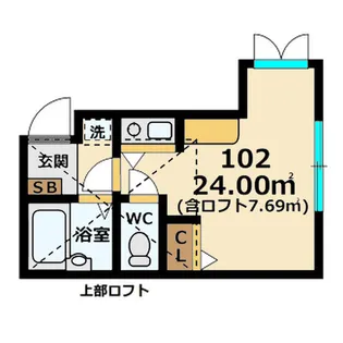八景舎 池袋【1階】の間取り