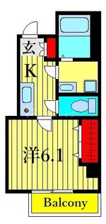 ベラ・パルラ船堀【2階】の間取り