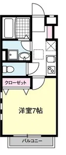 HODAKA Canal 12【2階】の間取り