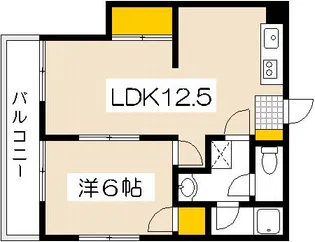 リラ船本【3階】の間取り