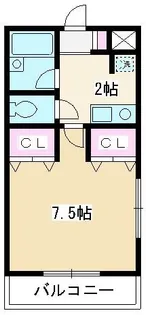 埼玉県和光市本町【アパート】の間取り