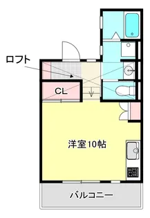 フィーネス弐番館【1階】の間取り