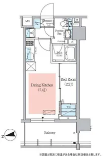 東京都文京区春日1【マンション】の間取り