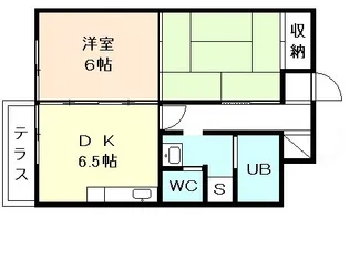 アーバンクロセ【1階】の間取り