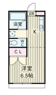 東京都大田区南久が原1【アパート】の間取り