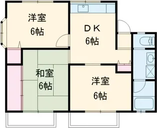 3DKの間取り画像