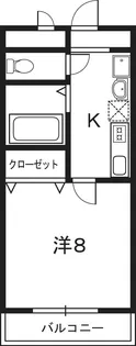 グランディール【3階】の間取り