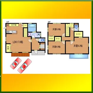 東京都立川市柏町5【一戸建】の間取り