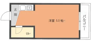 セイブフラット【1階】の間取り