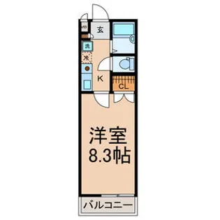 第2マンション菜の花【2階】の間取り