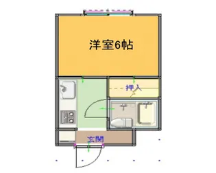 ラ・パルテール山下【3階】の間取り