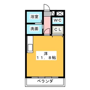 ゆうわ館【1階】の間取り