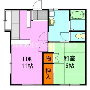 STハウス【1階】の間取り