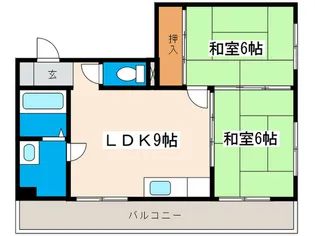 メゾン寿々屋【4階】の間取り
