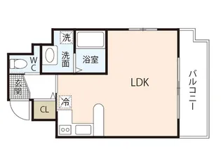住吉町Mビル【7階】の間取り