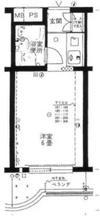ジョイフル笹塚【2階】の間取り