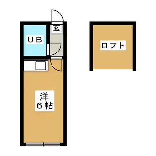 ヴィラ上池袋【1階】の間取り
