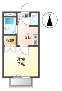 シャトーMT【3階】の間取り