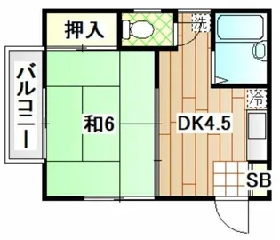 神奈川県横浜市保土ヶ谷区峰岡町2【アパート】の間取り