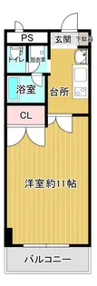 1Kの間取り画像