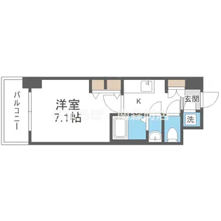 大阪府大阪市北区中崎2丁目【マンション】の間取り