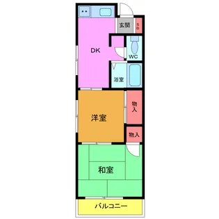 津田沼ビル【4階】の間取り