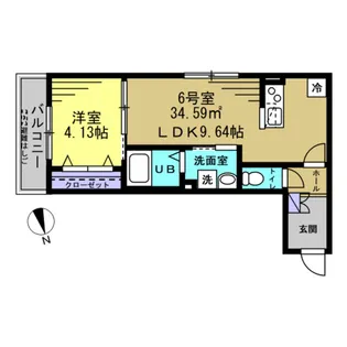LIO II【1階】の間取り
