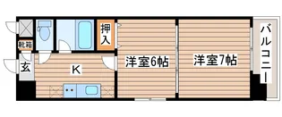 グリーンハピー泉中央【3階】の間取り