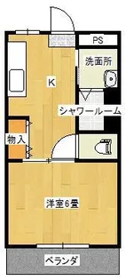 グリーンビレッジII【2階】の間取り